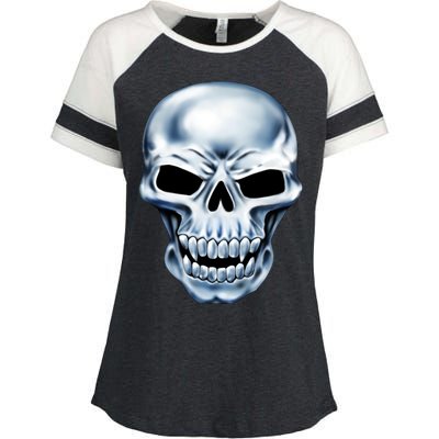 Chrome Skull Enza Ladies Jersey Colorblock Tee