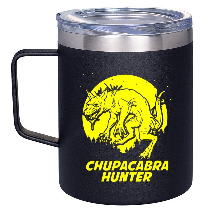 Chupacabra Hide & Seek Hunter Champion Cryptid 12oz Stainless Steel Coffee Mug