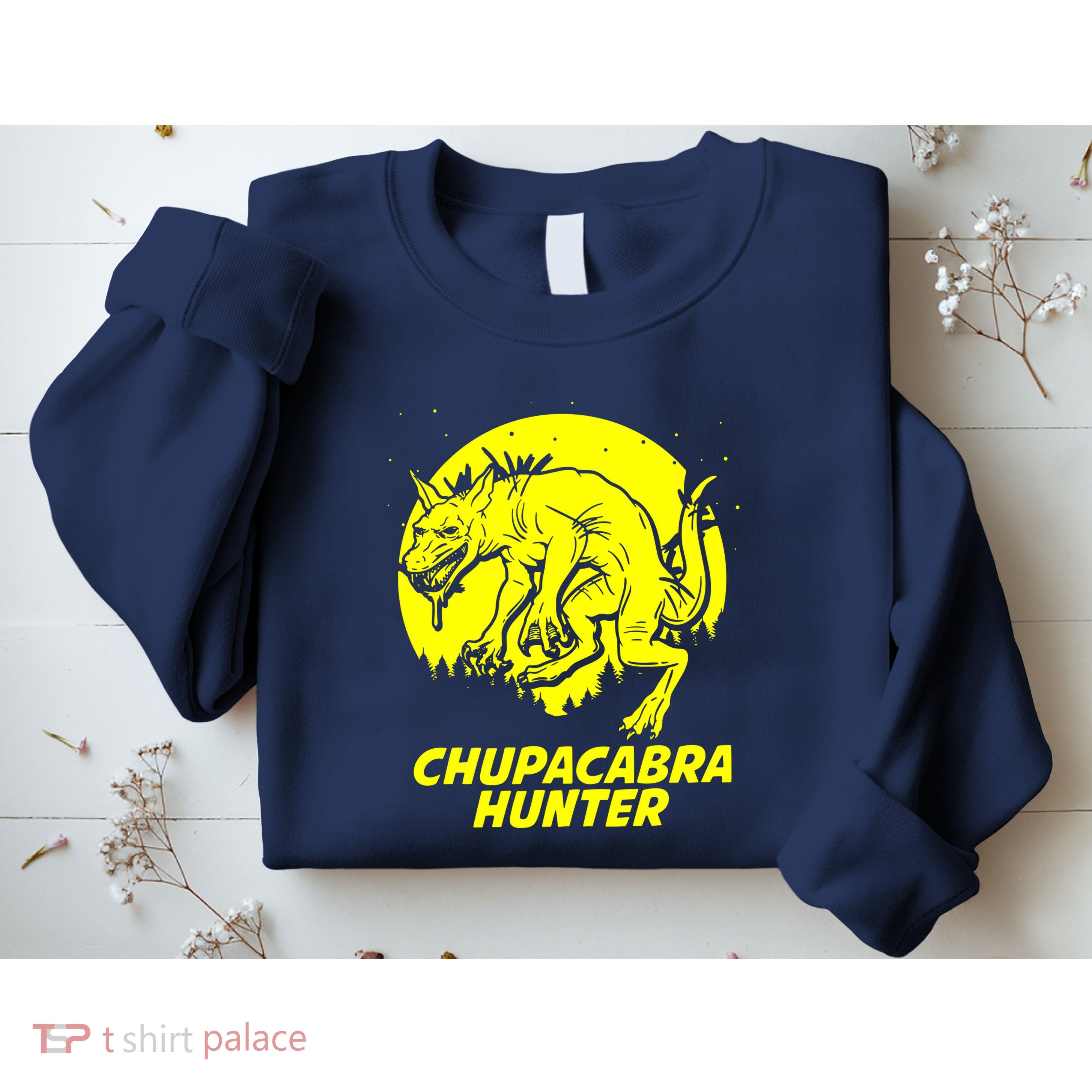 Chupacabra Hide & Seek Hunter Champion Cryptid Sweatshirt