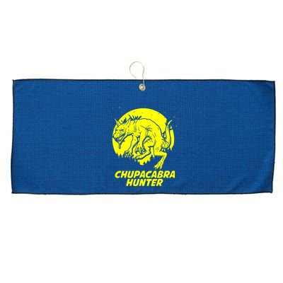 Chupacabra Hide & Seek Hunter Champion Cryptid Large Microfiber Waffle Golf Towel
