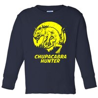 Chupacabra Hide & Seek Hunter Champion Cryptid Toddler Long Sleeve Shirt