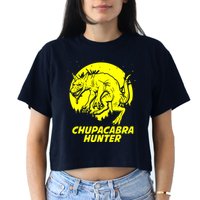 Chupacabra Hide & Seek Hunter Champion Cryptid Crop Top