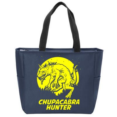 Chupacabra Hide & Seek Hunter Champion Cryptid Zip Tote Bag