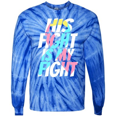 Cdh Hernia Support For Him Cdh Hernia Awareness Meaningful Gift Tie-Dye Long Sleeve Shirt