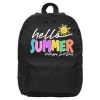 Cute Hello Summer #Happy Last Day 16 in Basic Backpack