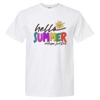 Cute Hello Summer #Happy Last Day Garment-Dyed Heavyweight T-Shirt