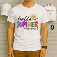 Cute Hello Summer #Happy Last Day T-Shirt