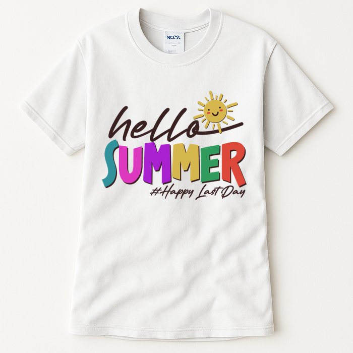 Cute Hello Summer #Happy Last Day Tall T-Shirt