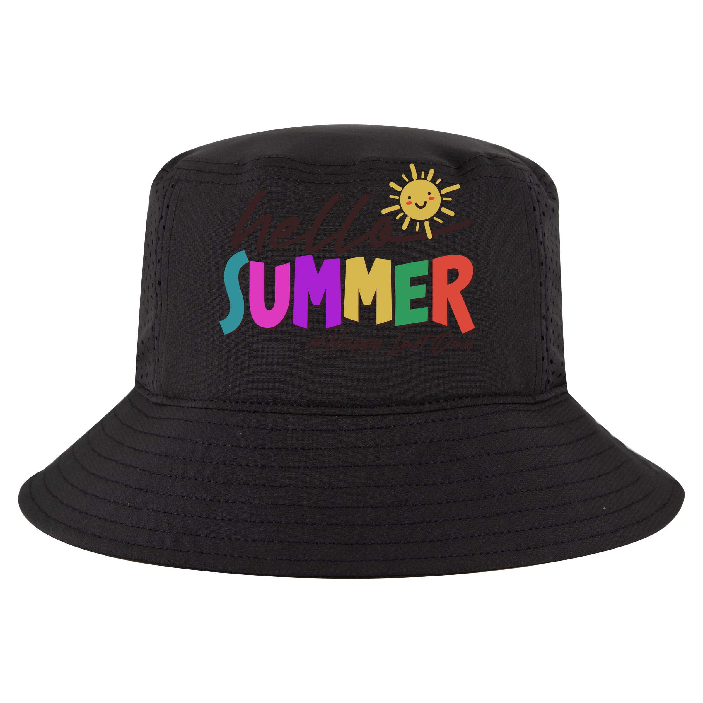 Cute Hello Summer #Happy Last Day V-Neck T-Shirt