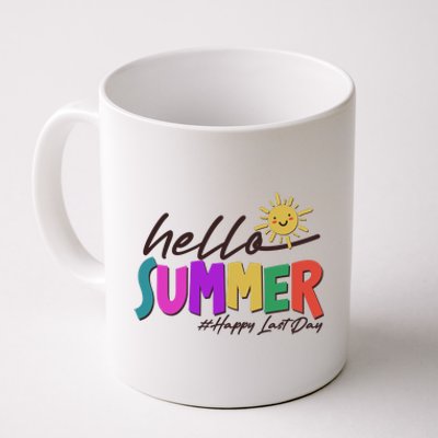 Cute Hello Summer #Happy Last Day Coffee Mug