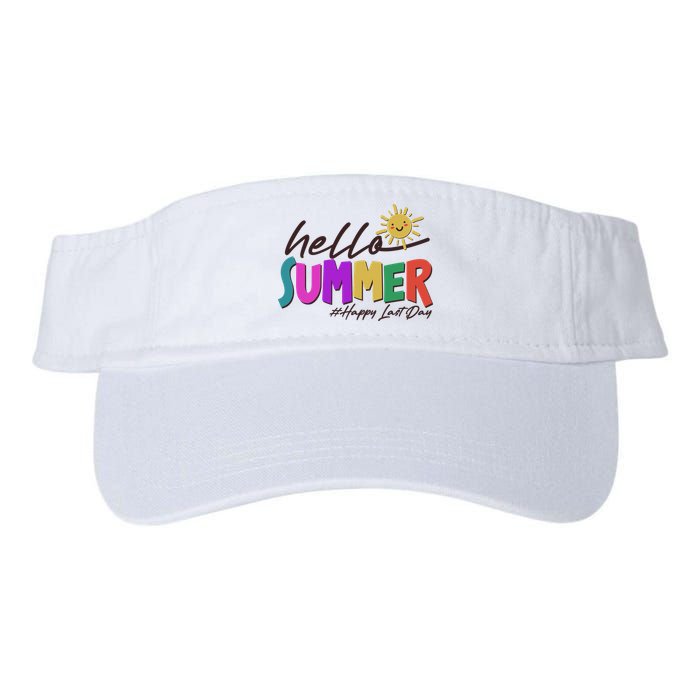 Cute Hello Summer #Happy Last Day Visor