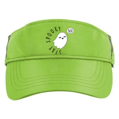 Cute Halloween Stay Spooky Ghost Adult Drive Performance Visor