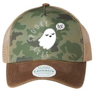 Cute Halloween Stay Spooky Ghost Legacy Tie Dye Trucker Hat