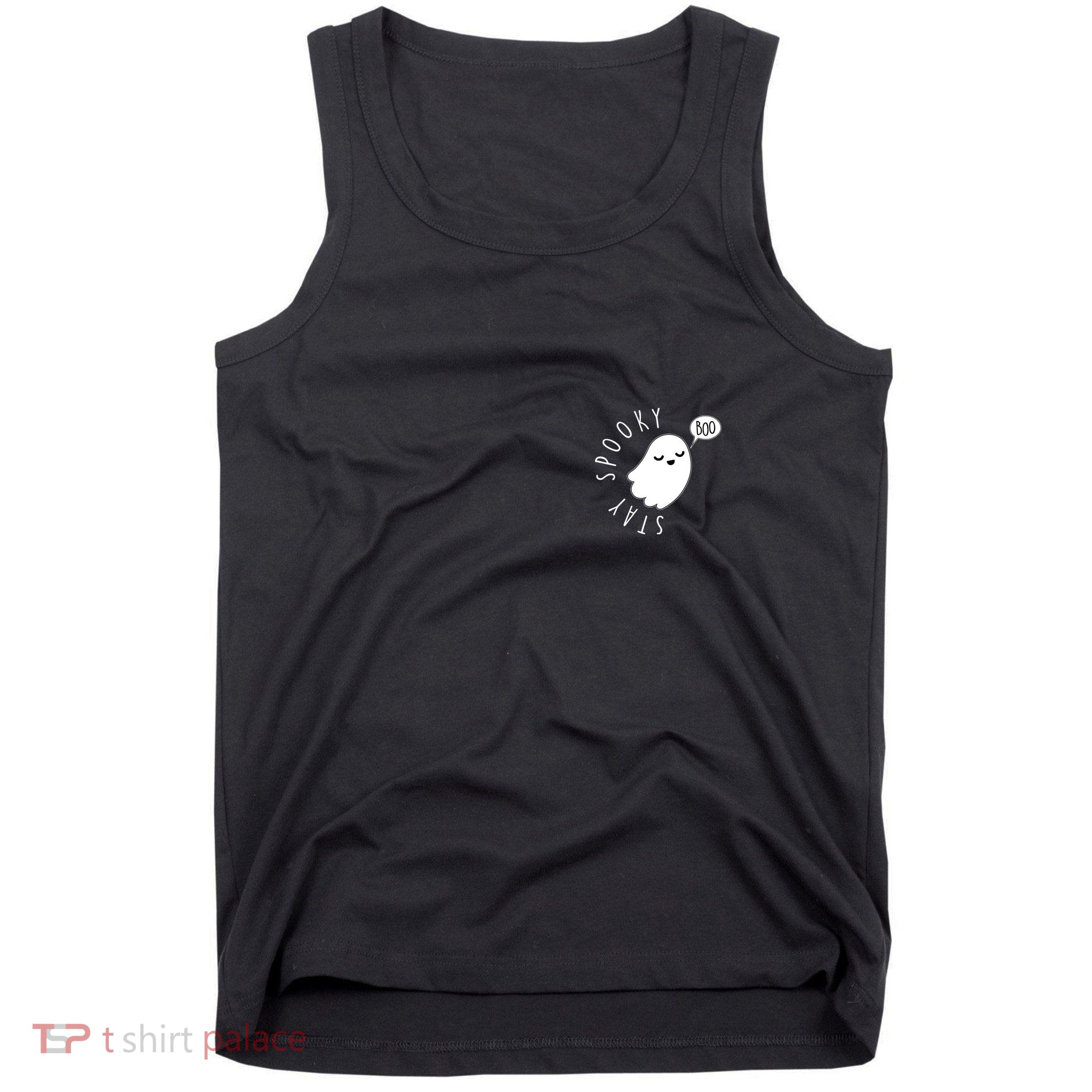 Cute Halloween Stay Spooky Ghost Tank Top