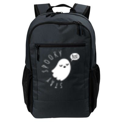 Cute Halloween Stay Spooky Ghost Daily Commute Backpack