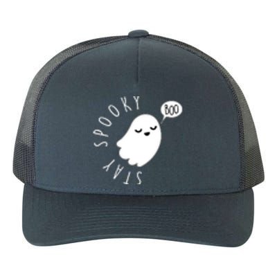 Cute Halloween Stay Spooky Ghost Yupoong Adult 5-Panel Trucker Hat