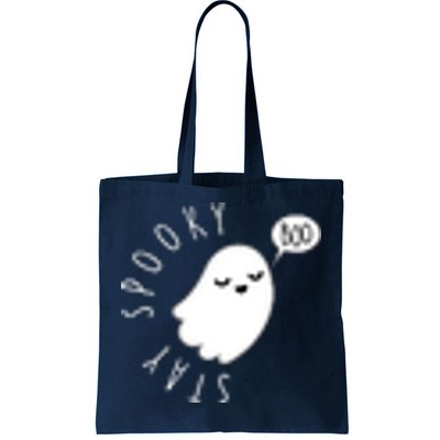 Cute Halloween Stay Spooky Ghost Tote Bag