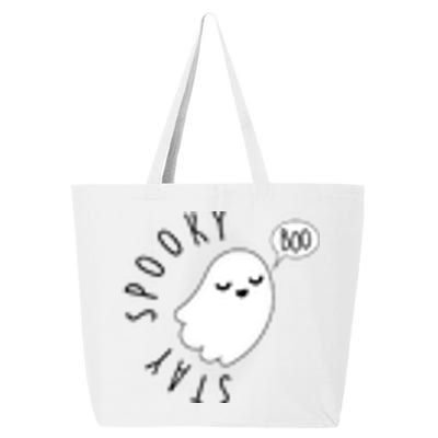 Cute Halloween Stay Spooky Ghost 25L Jumbo Tote