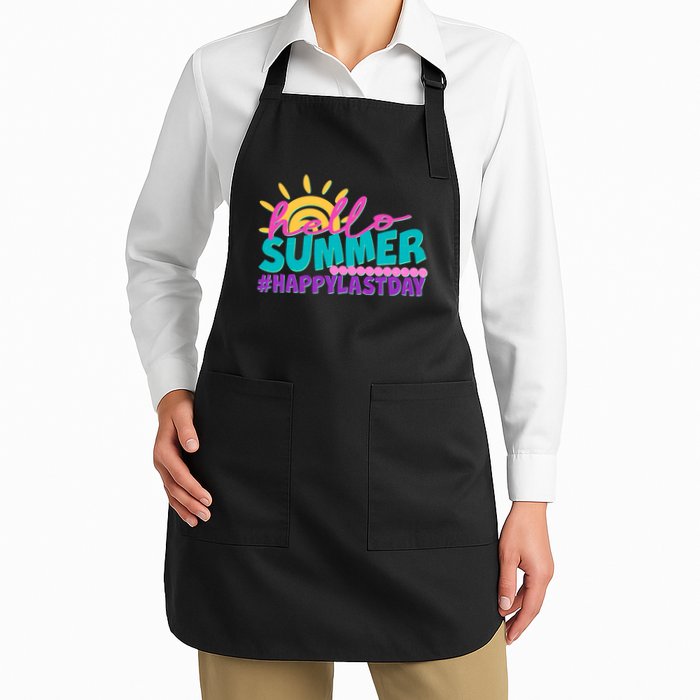Cute Hello Summer #Happy Last Day Apron