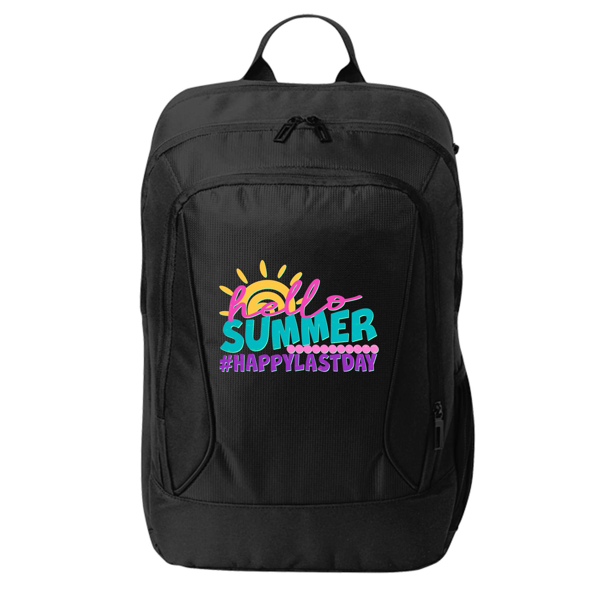 Cute Hello Summer #Happy Last Day City Backpack