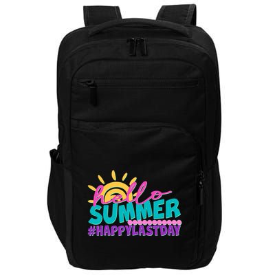 Cute Hello Summer #Happy Last Day Impact Tech Backpack