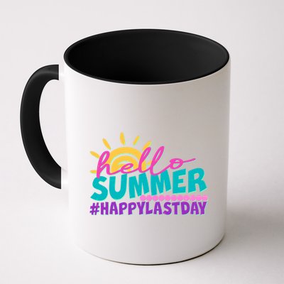 Cute Hello Summer #Happy Last Day Mug