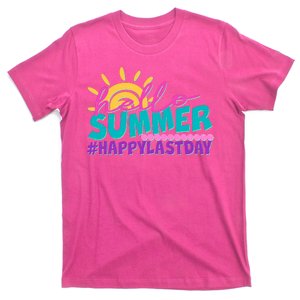 Cute Hello Summer #Happy Last Day T-Shirt