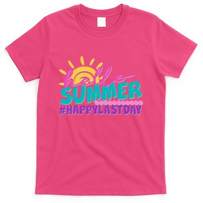 Cute Hello Summer #Happy Last Day T-Shirt