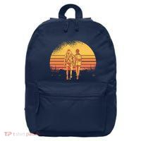Couple Hiking Sunset 16 in Basic Backpack