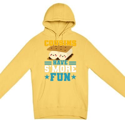 Cousins Have S&39;more Fun Best Cousin Premium Pullover Hoodie