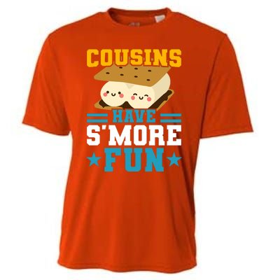 Cousins Have S&39;more Fun Best Cousin Cooling Performance Crew T-Shirt