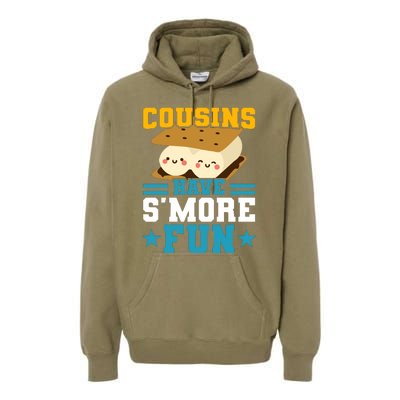 Cousins Have S&39;more Fun Best Cousin Premium Hoodie