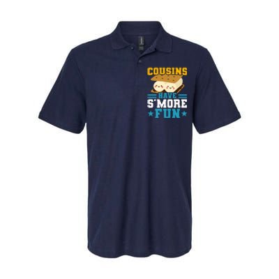 Cousins Have S&39;more Fun Best Cousin Softstyle Adult Sport Polo