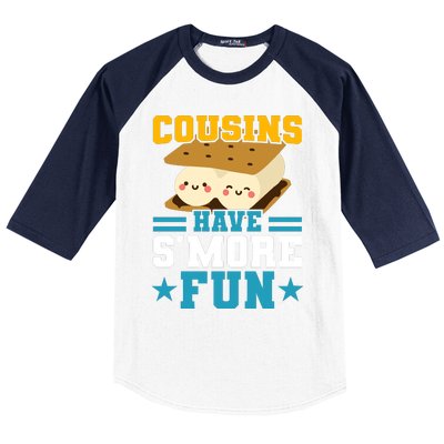 Cousins Have S&39;more Fun Best Cousin Baseball Sleeve Shirt