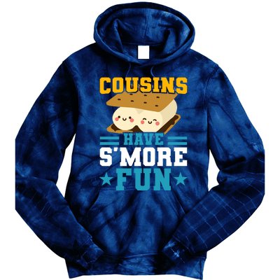 Cousins Have S&39;more Fun Best Cousin Tie Dye Hoodie