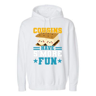 Cousins Have S&39;more Fun Best Cousin Garment-Dyed Fleece Hoodie