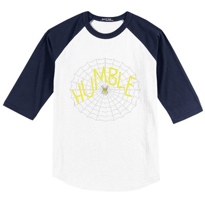 CharlotteS Humble Spider Web Baseball Sleeve Shirt