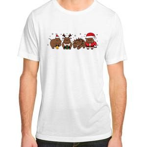 Christmas Holiday Santa Claus Xmas Rhino Adult ChromaSoft Performance T-Shirt