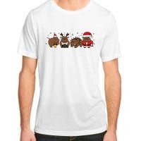 Christmas Holiday Santa Claus Xmas Rhino Adult ChromaSoft Performance T-Shirt