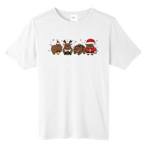 Christmas Holiday Santa Claus Xmas Rhino Tall Fusion ChromaSoft Performance T-Shirt