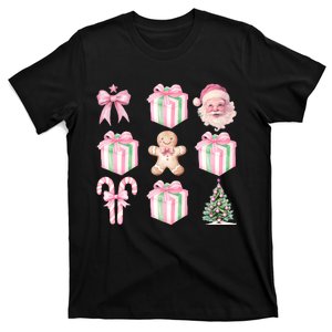 Christmas Holiday Season Xmas Gingerbread Santa Claus T-Shirt