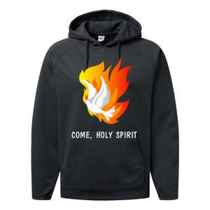 Come Holy Spirit Performance Fleece Hoodie