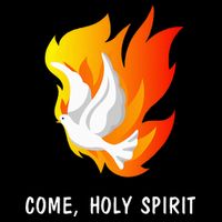 Come Holy Spirit Drawstring Bag