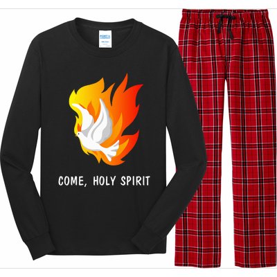 Come Holy Spirit Long Sleeve Pajama Set