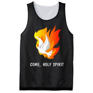 Come Holy Spirit Mesh Reversible Basketball Jersey Tank