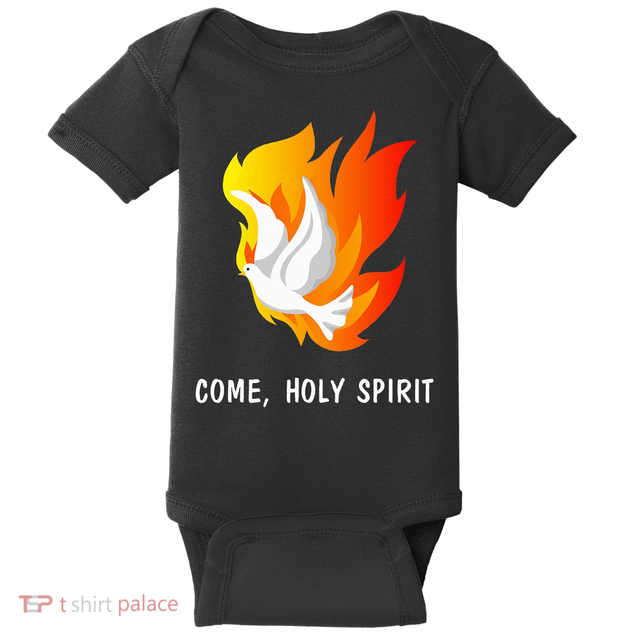 Come Holy Spirit Baby Bodysuit