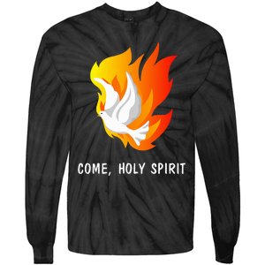 Come Holy Spirit Tie-Dye Long Sleeve Shirt