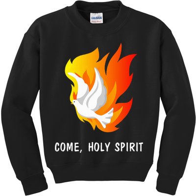 Come Holy Spirit Kids Sweatshirt