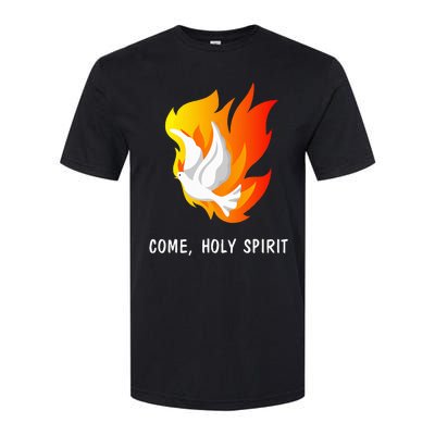 Come Holy Spirit Softstyle® CVC T-Shirt