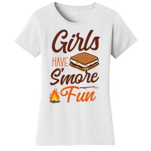 Camping Have S'More Fun Campfire Marshmallow Women's T-Shirt